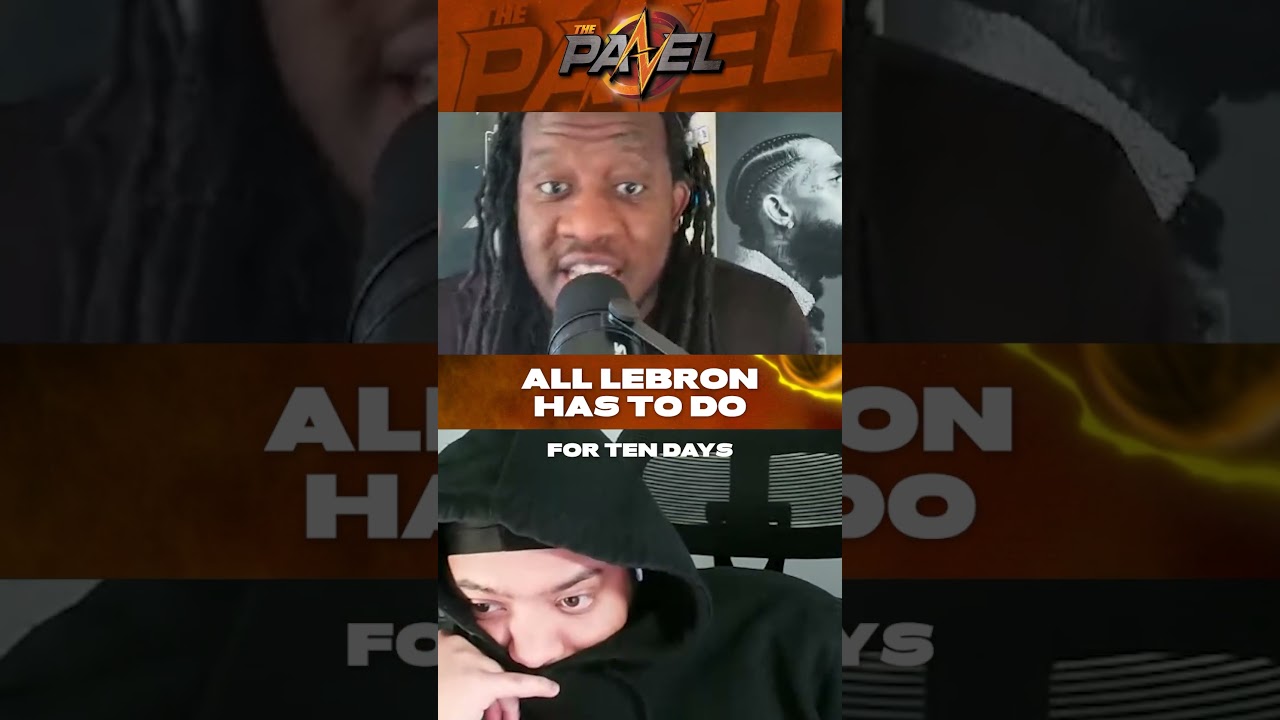 LeBron only has to turn up for a few more games