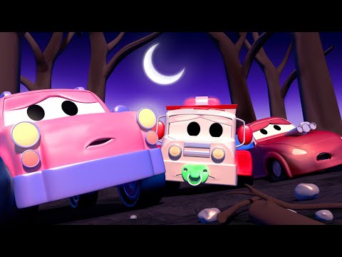 Policijski auto za djecu -  IZGUBLJENE Bebe Auti - Auto Grad ! Crtići sa autima za djecu