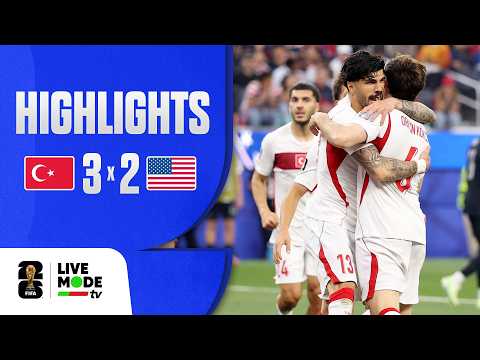 Turquia 3-2 Estados Unidos (WC 2026)