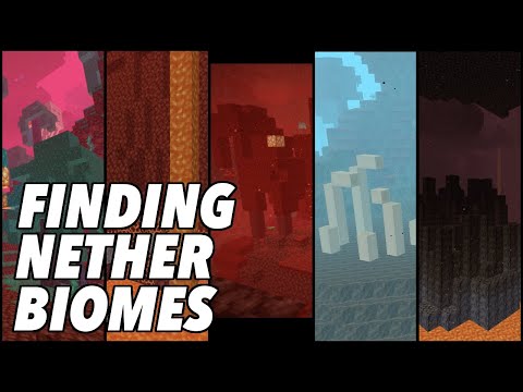 How To Find Nether Biomes In Minecraft 1.16