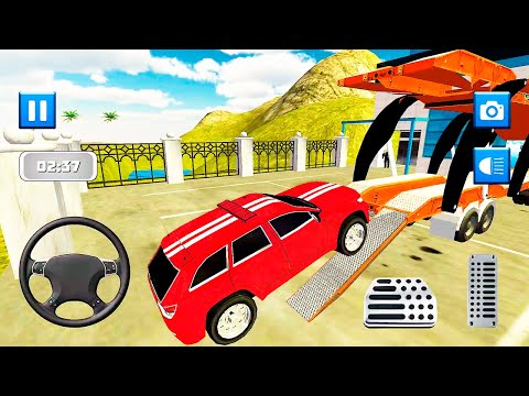 Prado Parking Adventure 3D Transporter - Transport Truck Police Cars - Android Gameplay