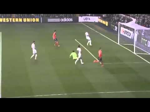 Rodrigo Machado Goal  ~ Tottenham Hotspur vs Benfica 0-1 ~ Europa League ~ 13-03-2014