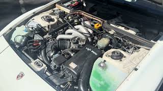 1984 Porsche 944-Engine View & Start Up