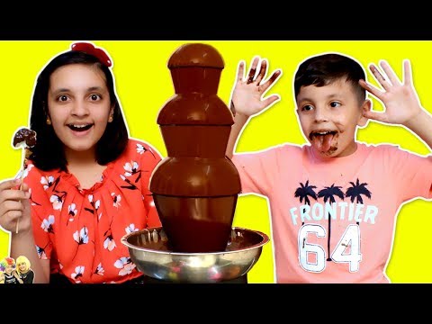 CHOCOLATE FOUNTAIN CHALLENGE | Eating Challenge #FONDUE #Funny #Kids | Aayu and Pihu Show | Video & Photo CHOCOLATE FOUNTAIN CHALLENGE | Eating Challenge #FONDUE #Funny #Kids | Aayu and Pihu Show | Video & Photo
