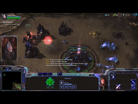StarCraft 2 Legacy of the Tal'Darim Mission 2 - The Growing Shadow