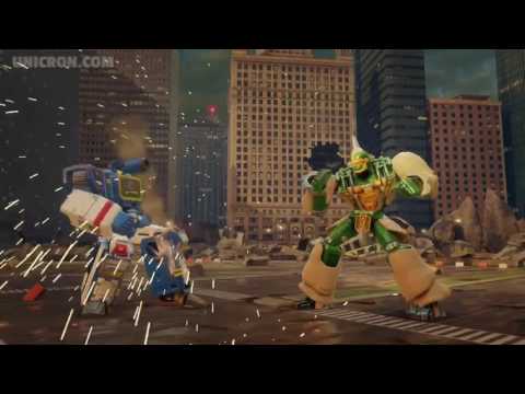 Soundwave vs Rhinox in Transformers Forged To Fight Unicron.com Exclusive