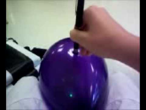 Laser Popping Balloon