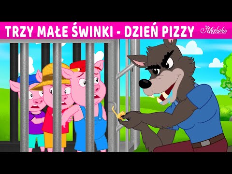 Trzy Małe Świnki - Dzień Pizzy | Bajki po Polsku | Bajka i opowiadania na Dobranoc | Kreskówka