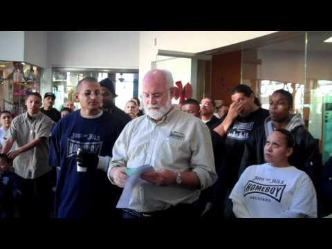 Father Greg Boyle TOTD @ Homeboy Industries 12/2/2011