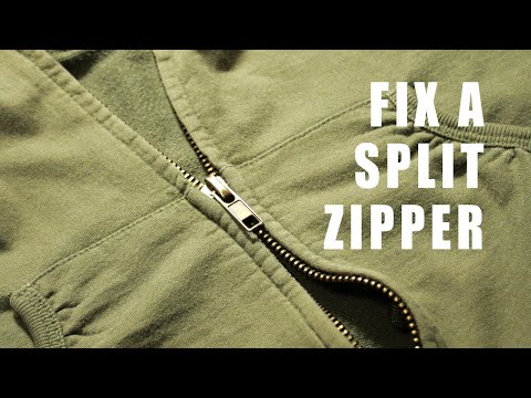 How to Replace a Jacket/Hoodie Zip Slider - Fix a...