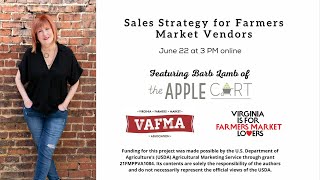 Sales Strategy for Farmers Market Vendors