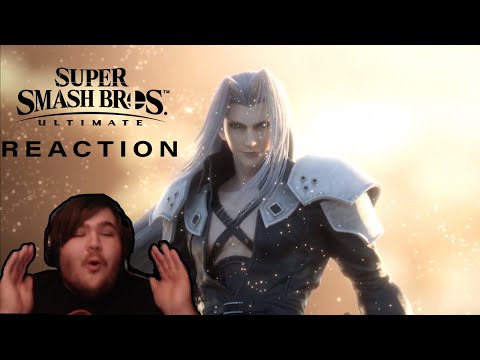 Smash Reaction to Sephiroth