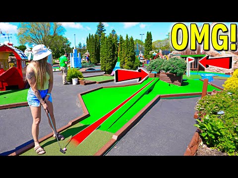 Mind-Blowing One of a Kind Mini Golf Course!