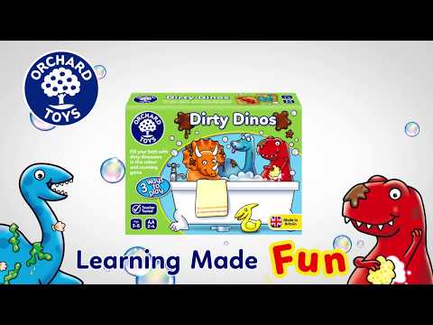 Dirty Dinos Board Game - Orchard Toys