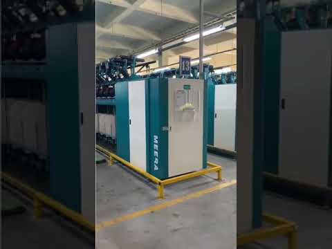 Industrial yarn spinning machine