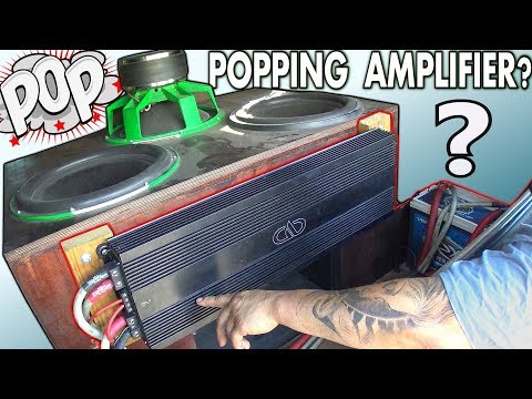 Amplifier POPPING into Protect w/ Remote Bass Knob!? EASY FIX For Amp Cutting OFF & Making POP Noise