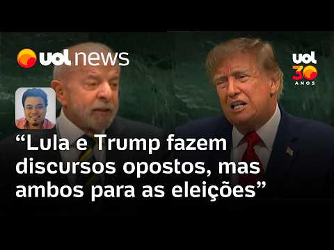 Lula e Trump fazem discursos opostos, mas ambos para as eleições, diz Sakamoto