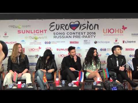 ESCKAZ in Moscow: Russian Eurovision party press conference Part 4