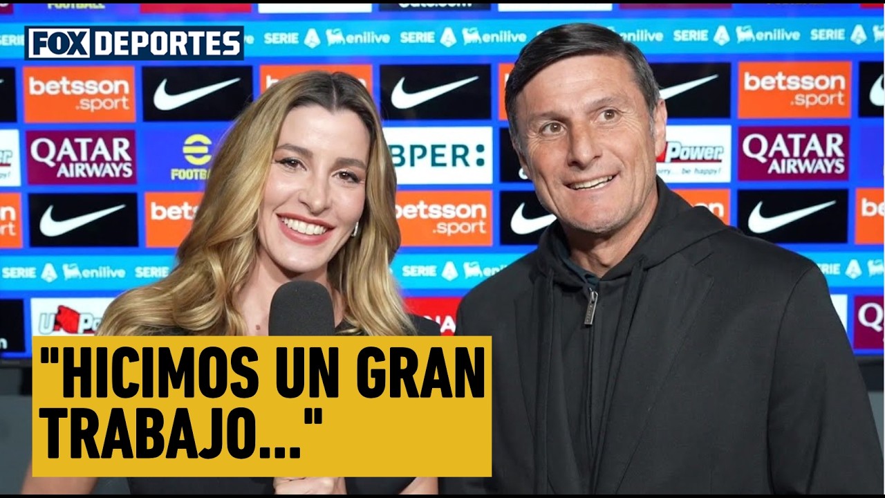 😎 "HICIMOS UN GRAN TRABAJO" | Javier 'Pupi' Zanetti tras el título de Serie A del Inter