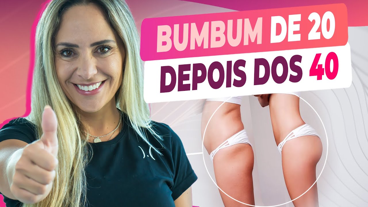 🍑 TREINO BUMBUM DURINHO DEPOIS DOS 40 ANOS 🍑