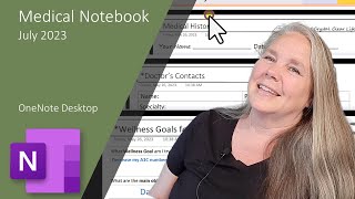 Brand New Medical Notebook in OneNote