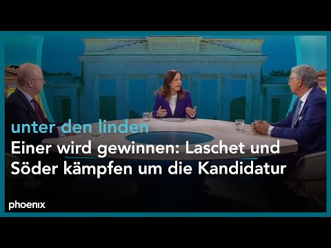 unter den linden: Einer wird gewinnen: Laschet und Söder kämpfen um die Kandidatur