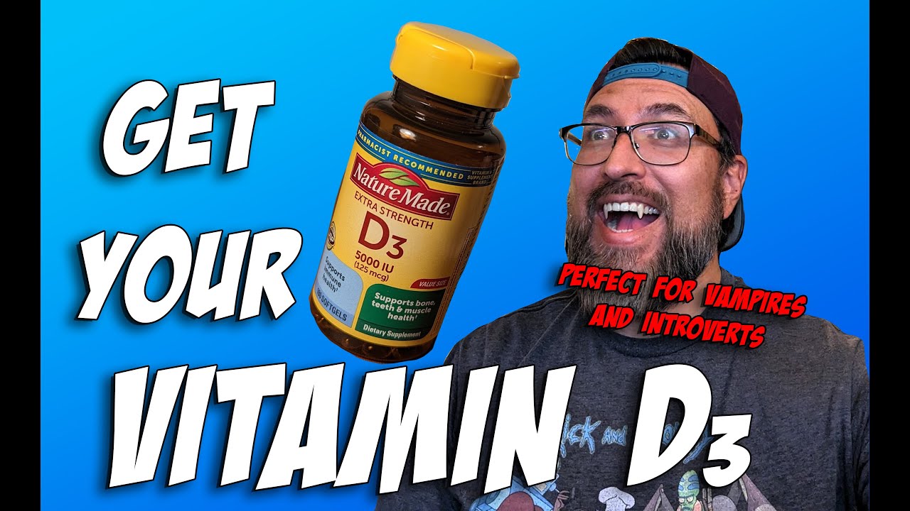 Nature Made D3 vitamin overview