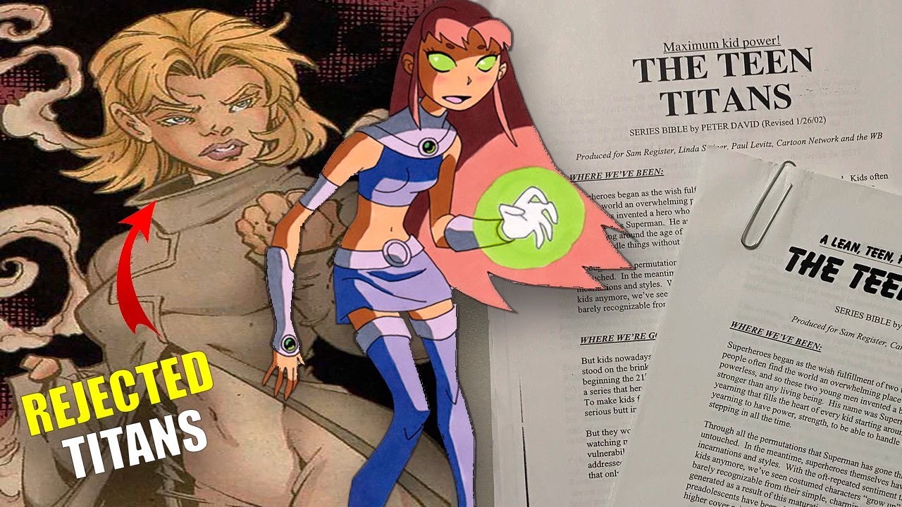 The Rejected Ideas of Teen Titans (2003) | Young Justice Influence and Series Bible Explained