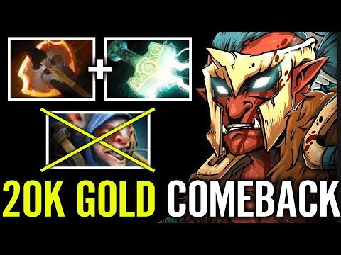 Aui2000 Troll Warlord ComeBack After FEED too much - Dota 2 Highlights