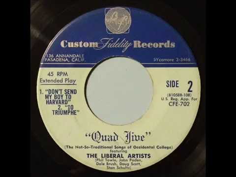Quad Five  - Don't Send My Boy To Harvard (Custom Fidelity Records EP CFE-702) 19xx