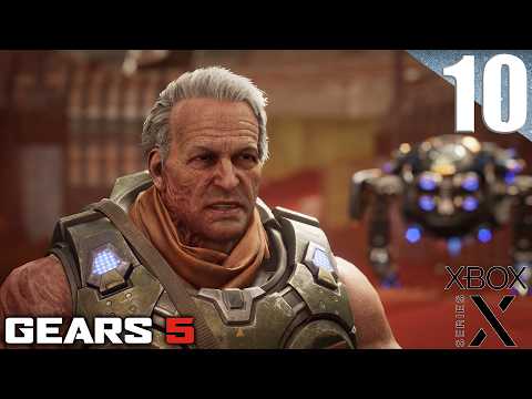[4K] Gears 5 - 100% Playthrough - Part 10 - PADUK (XBOX SERIES X)