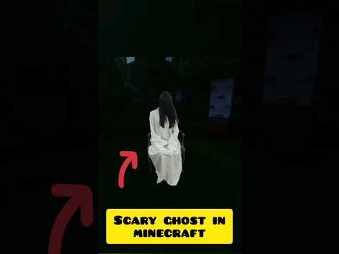 star_x_game - The scary ghost is sitting on a chair in the minecraft forest.The video is for fun #shorts #scary