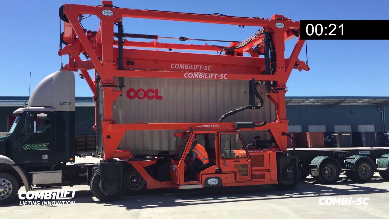 Straddle offloading timed