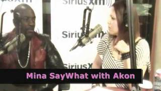 Akon & Mina SayWhat Talk Konvict Muzik's New Regime