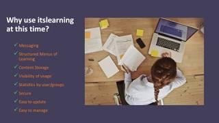 itslearning for Primary Schools - Setting Up the Platform for Home Learning