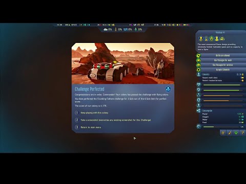 Founder Stage in 3 Sols - Founding Fathers Challenge Speed Run & Guide - Surviving Mars