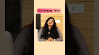 Homemade Toner For Glow | DIY Toner | Green Tea Toner | Homemade Serum | Dr Suruchi Puri #shorts