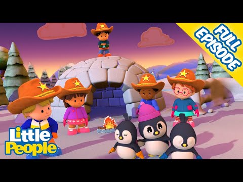 FULL EPISODE: Koby's Penguin Posse | Preschool Learning | Little People – Fisher Price - Kids TV Series, Kingdom Kids Zone - Little People - Fisher Price