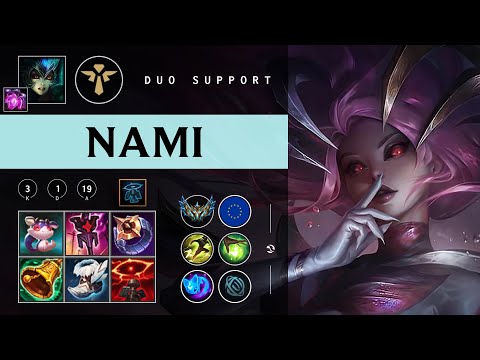 Nami Support vs Karma - EUW Challenger Patch 26.02