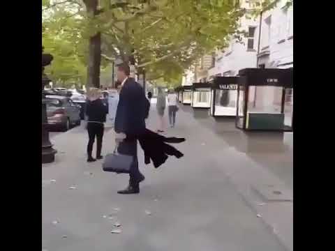 Vagabundo impacta con Lamborghini