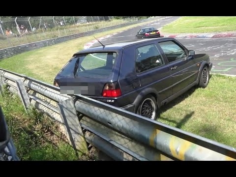 14.08.2016 Crash Golf II Nürburgring Nordschleife Touristenfahrten
