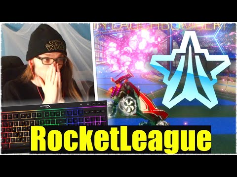 WERDE ICH MIT TASTATUR PLATIN 3? - Rocket League [Deutsch/German]