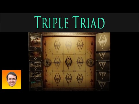 BECOME a Professional GAMBLER in SKYRIM (Triple Triad Showcase)