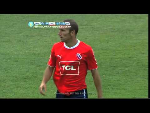 Gran tapada de Ardente. San Martín 0 Independiente 0. Fecha 16. Torneo Primera B Nacional. FPT