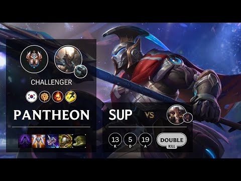Pantheon Support vs Sett - KR Challenger Patch 10.16