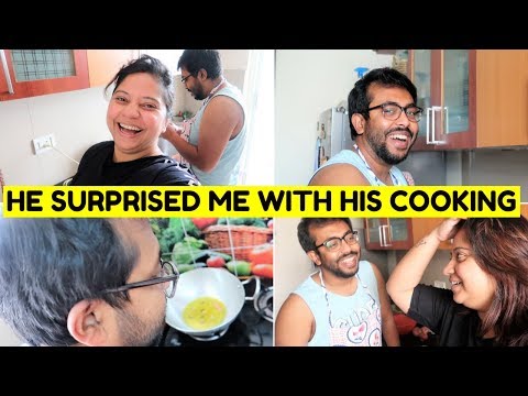 He Surprised Me With His Cooking | My Husband Cooking For Me | What Is My Husband Cooking Today Video