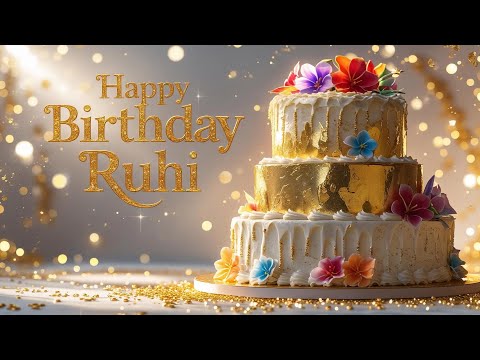 🎉🎂 Ruhi Happy Birthday | Worldwide Birthday Party Song 🎶 🎂🎉