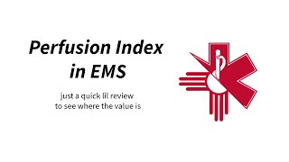 Perfusion Index Video
