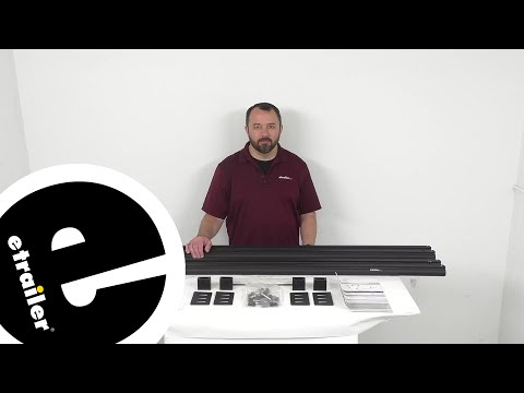 etrailer | Complete Breakdown of the Base Rails for Thule TracRac SR Sliding Truck Bed Ladder Racks