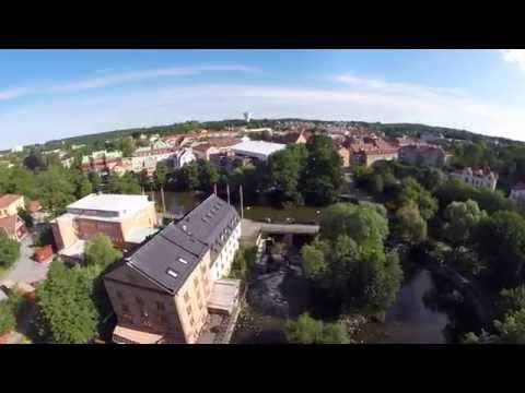 Nyköping by Drone. DJI Phantom 2, GoPro 3+ black edit.